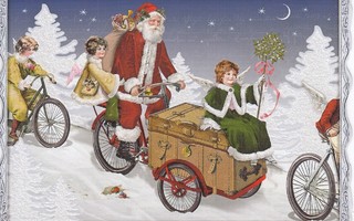 Barbara Behr: Joulupukilla kuljetuspyörä