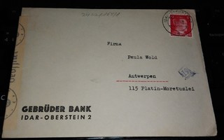 Natsi Saksa III Reich Hitler Kirje PK160/7