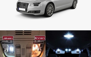 Audi A8 (4H) Sisätilan LED -muutossarja 6000K ; x10