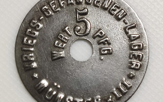 Saksa 5 Pfennig, Münster III sotavankileiri 1914-1924