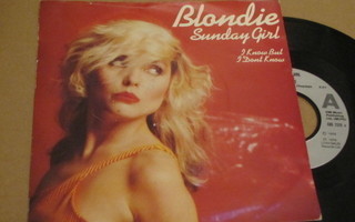 Blondie Sunday Girl 7 45 Ranska / UK 1979 punk