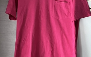 Nanso Basic tasku t-paita pinkki L