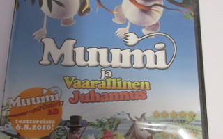 MUUMI JA VAARALLINEN JUHANNUS DVD - UUSI