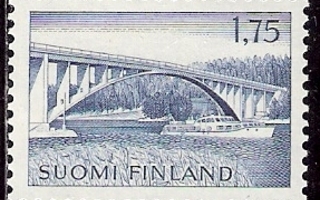 1963 Yleismerkki Paraisten silta 1,75 paperi xTe  LaPe 583