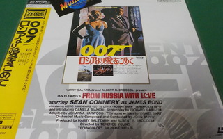007 FROM RUSSIA WITH LOVE M-/M-LASERDISC