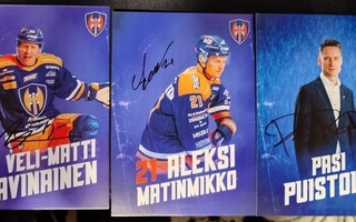 Tappara Teamset 22-23, 23-24 ja 24-25 kortteja