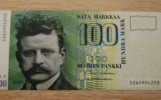 Suomi, 100 mk seteli 1986 Sibelius