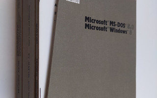 Microsoft MS-Dos 5.0 ; Microsoft Windows 3 - Users guide ...