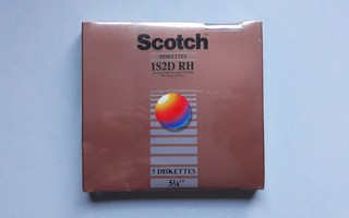 Avaamaton diskettipaketti Scotch 1S2D RH