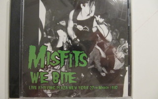 Misfits We Bite Live At Irving Plaza New York 27th March CD