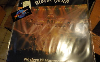 MOTÖRHEAD - NO SLEEP 'TIL HAMMERSMITH M-/EX- LP