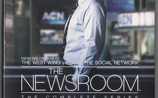 The Newsroom (koko sarja) 9DVD (UUSI)