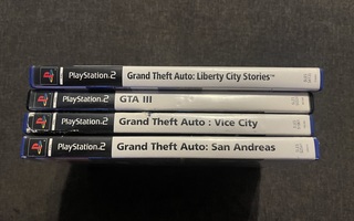 GTA PS2-pelejä