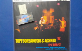 TOPI SORSAKOSKI & AGENTS - IN BEAT UUSI 2023 LP