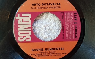 Arto Sotavalta  – Kaunis Sunnuntai / En Syytä Nää 7" single
