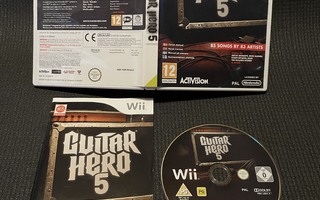 Guitar Hero 5 - Nordic Wii - CiB