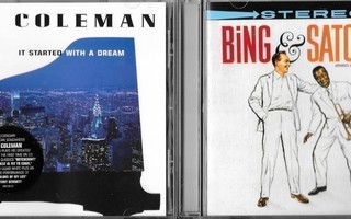 Bing & Satchmo ja Cy Coleman CD:t uudenveroisina