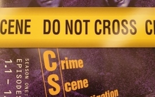 CSI - Crime Scene Investigation - Kausi 1 (3 DVD)