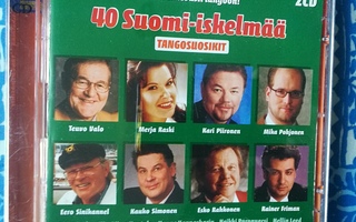TANGOSUOSIKIT-40 Suomi-iskelmää-2CD, 20 Suosikkia, v.2004
