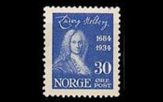 Norja 171 ** Ludvig Holberg 30 öre (1934)