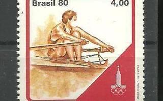 OLYMPIALAISET urheiluaiheinen sarja BRASILIA 1980 **