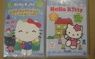 HELLO KITTY - 2 x 3 dvd:n boxit