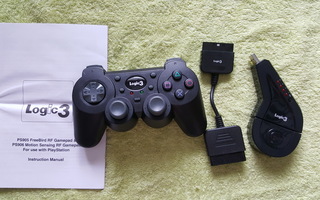 PS3 Logic 3 FreeBird Wireless RF Gamepad Ohjain