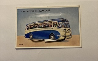 50-luvun kuvahaitarikortti Lontoosta
