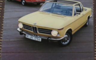 1971 BMW 2002 Cabriolet esite -  ISO - Baur Cabrio