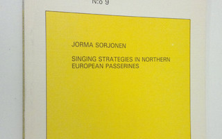 Jorma Sorjonen : Singing strategies in Northern European ...