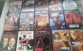 Gene Hackman dvd kokoelma x 60 erilaista elokuvaa