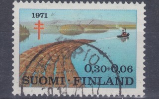 TUB 1971 0,3 mk loistoleimaisena.