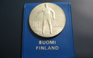 25 mk hopea juhlaraha Lahden MM-hiihdot - 1978