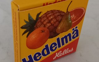 HELLAS - HEDELMÄ-karkkiaski 1970-luvulta
