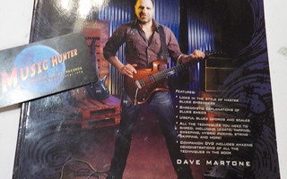 SHREDDING THE BLUES BY DAVE MARTONE KITARA NUOTTIKIRJA