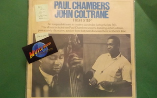 PAUL CHAMBERS & JOHN COLTRANE - HIGH STEP M-/EX+ REISSUE 2LP