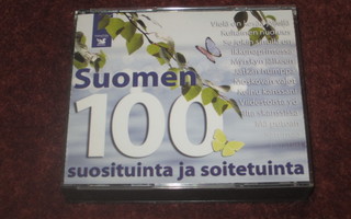 SUOMEN 100 SUOSITUINTA JA SOITETUINTA 4CD