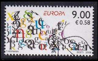 Eesti 615 o Europa kirje (2008)