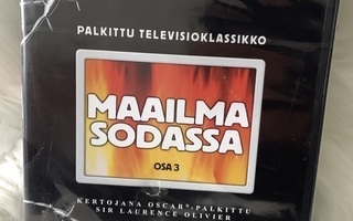 MAAILMA SODASSA  OSA 3  (4 DVD BOX) UUSI,MUOVEISSA