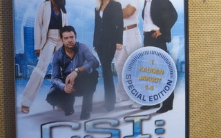 CSI: Miami kausi 1 jaksot 1-4 DVD