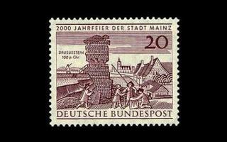 Saksa 375 ** Mainz 2000v (1962)