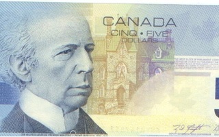 Kanada 5 dollar 2002