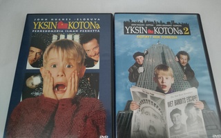 Yksin kotona 1 ja 2 - DVD:t - Suomi-julkaisut