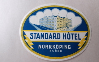 Matkalaukkumerkki, hotellimerkki Standard Hotel