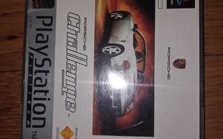PS1 Porsche Challenge Platinum-versio CIB videopeli