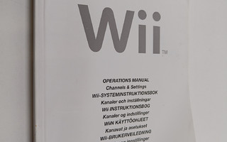 Wii(tm) - Operations manual : Channels & settings - WiiN ...