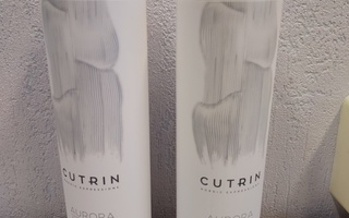 Aurora siver shampoo 500ml ja hoitoaine 500ml cutrin