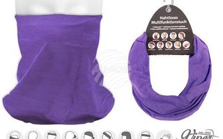 Viper Fashion 9in1 Mikrokuitukangas Putkihuivi violetti UUSI