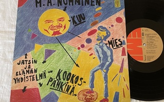 M.A. Numminen – Kuu Mies Kookospähkinä (HUIPPULAATU LP)