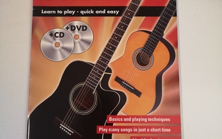 Acoustic guitar, learn To play, Quick and easy, cd, dvd